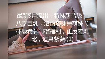 最新9月流出，特推新晋级，八字巨乳，洛丽塔裸舞萌妹【林鹿希】门槛福利，正反差对比，道具紫薇 (1)