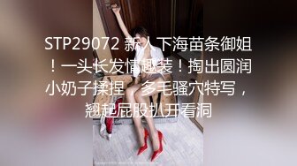 STP29072 新人下海苗条御姐！一头长发情趣装！掏出圆润小奶子揉捏，多毛骚穴特写，翘起屁股扒开看洞